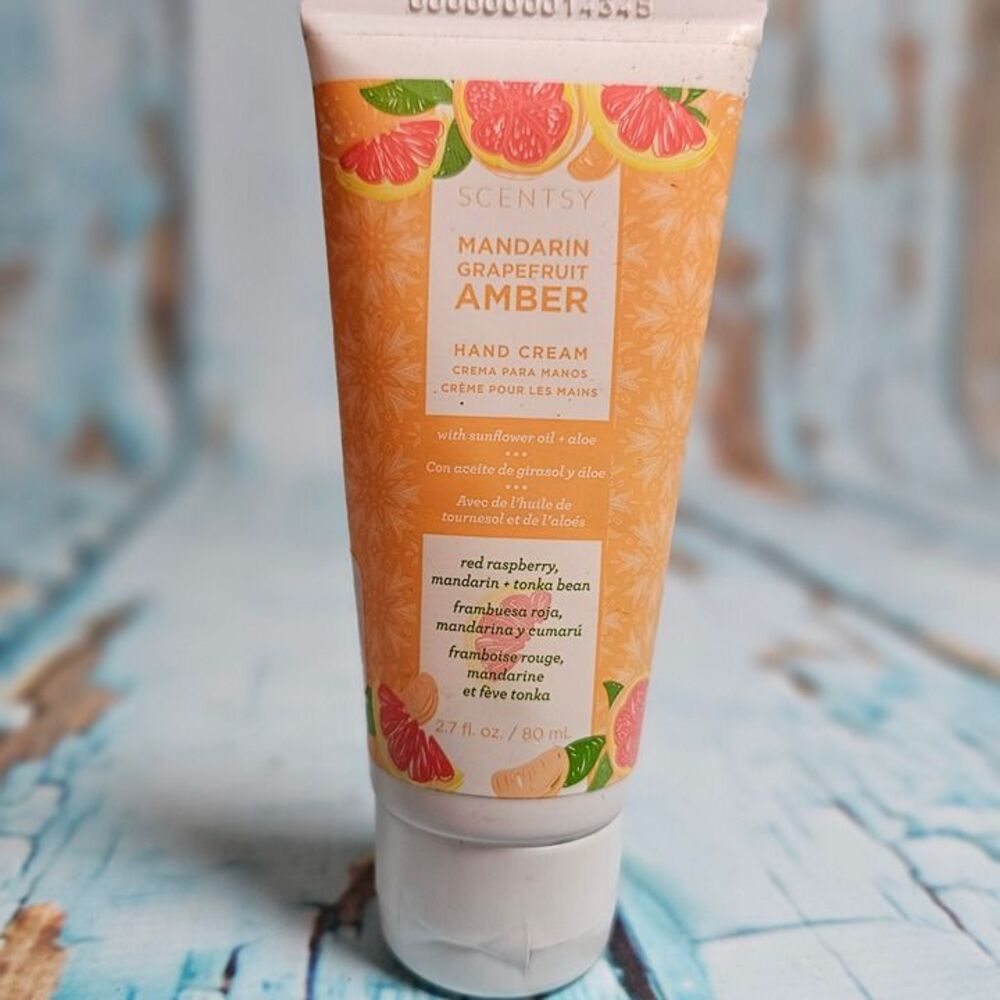 Hand It Over! Mandarin Grapefruit Amber Hand Cream – 2.7 fl oz – Travel Size – N